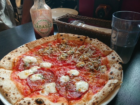 もちもちピザと生パスタで腹ごしらえ ピッツェリア バール ナポリ 甲府中央 甲府市 はたこトラベル營業中